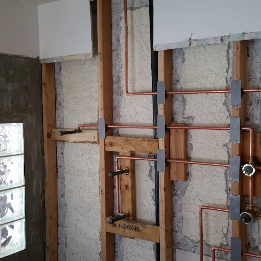 Copper pipe installation for Burst Pipe Repair in Waterford